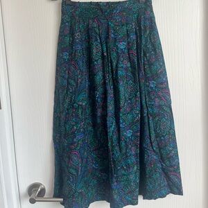 Floral Paisley Women's Skirt
